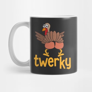 Twerky Turkey Thanksgiving Day Mug